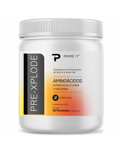 Pre-Xplode Primetech Limón frente