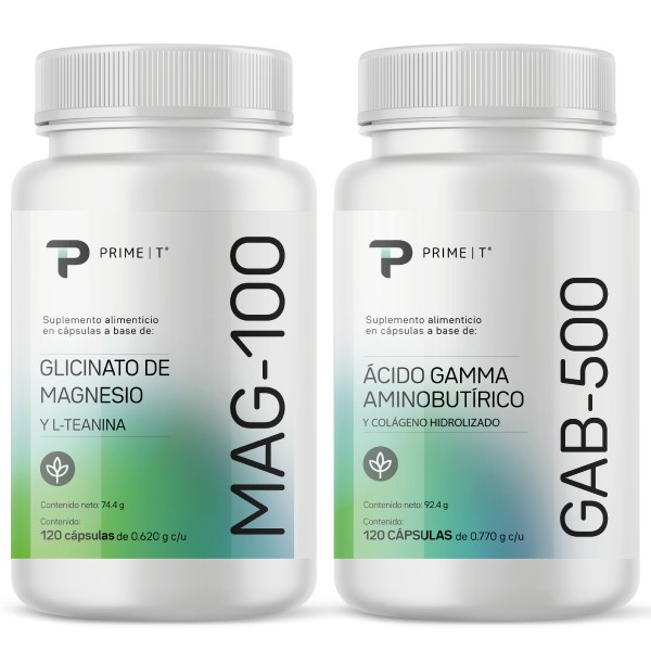 Magnesio MAG-100 y GABA GAB-500