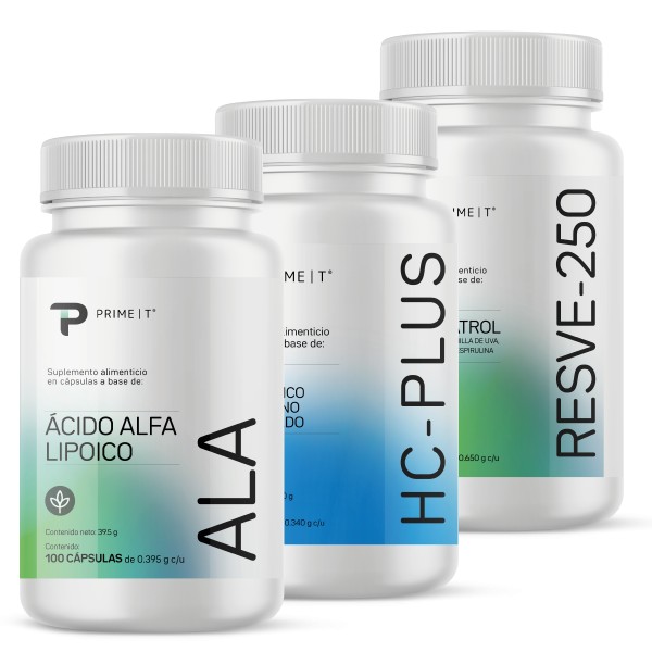 ALA, Resveratrol y HC Plus