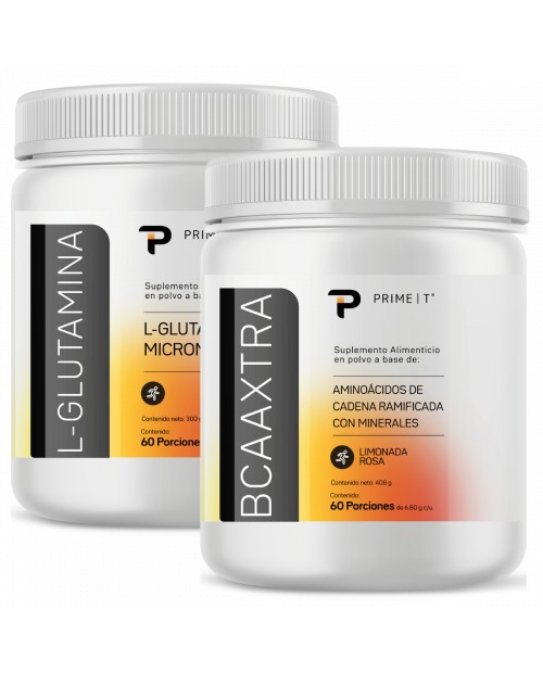 BCAAXTRA y L-Glutamina