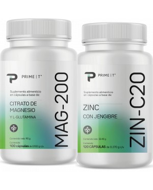 Magnesio MAG-200 y Zinc ZIN-C20