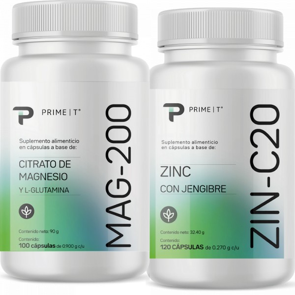 Magnesio MAG-200 y Zinc ZIN-C20