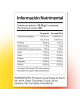 Información nutricional de 100% Whey Primetech 1 kg Chocolate ingredientes