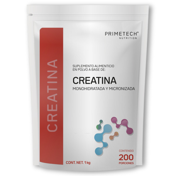 Creatina Primetech Bolsa 1 kg frente
