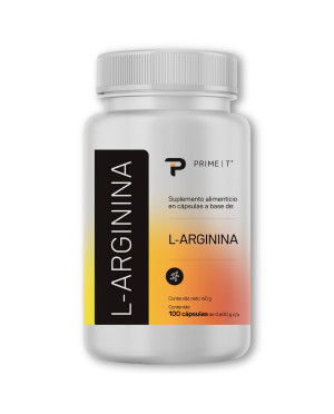 L-Arginina Primetech frente