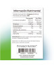 Información nutricional de Espirulina ingredientes