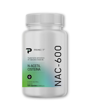 N-Acetil Cisteína NAC-600 frente