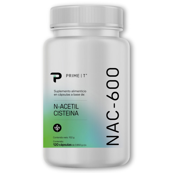 N-Acetil Cisteína NAC-600 frente