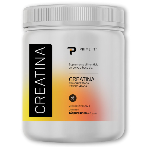Creatina Primetech Tarro 300 g frente
